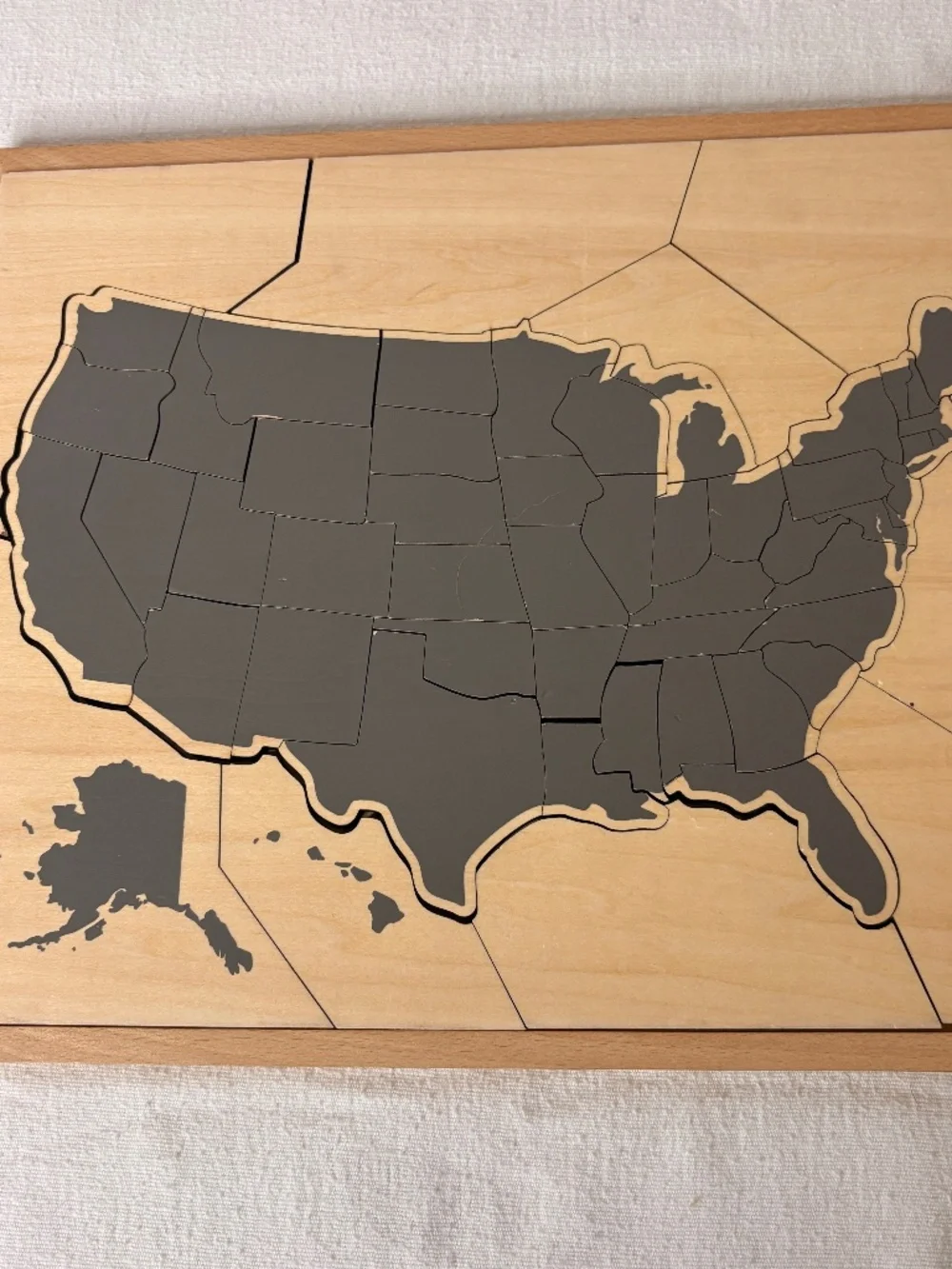 Hearth & Hand With Magnolia Wood Puzzle United States Puzzle Excellent